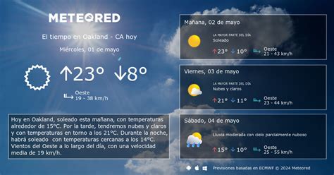 Find the most current and reliable 7 day weather forecasts, storm alerts, reports and information for city with The Weather Network. . Tiempo en oakland